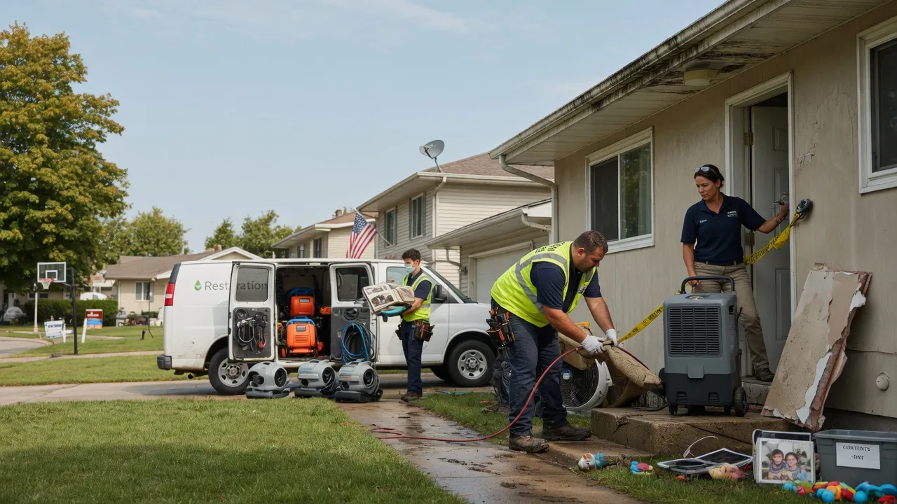 Water Damage Restoration in Fordville, ND near me